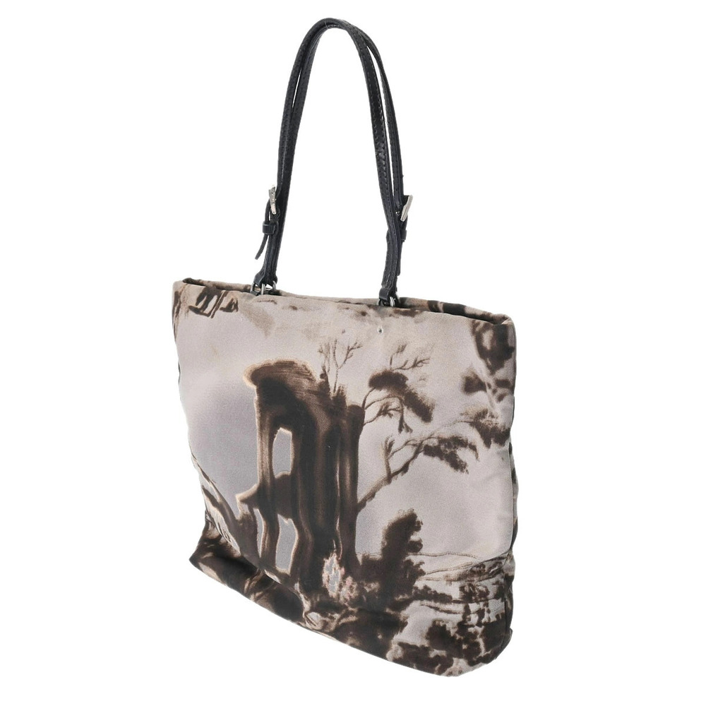Prada Tessuto Camouflage Bag Handbag Gray